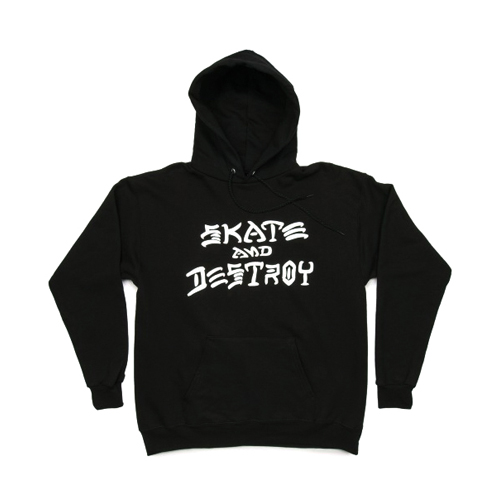Skate And Destroy Hood - Black