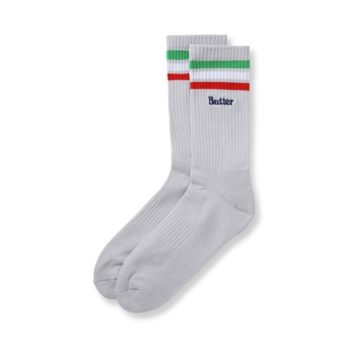 Stripe Socks - Grey