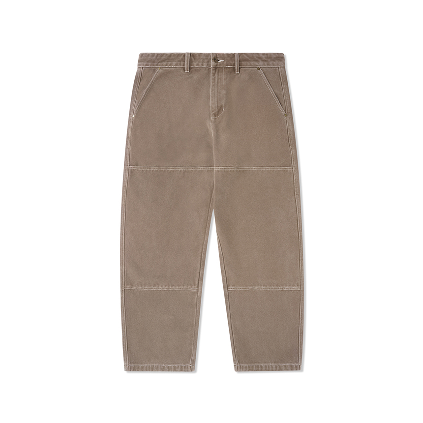 Work Double Knee Pants - Washed Brown