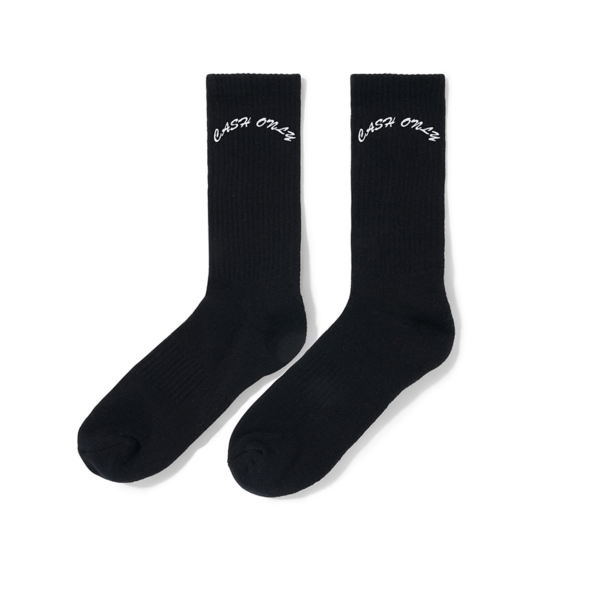 Logo Crew Socks - Black