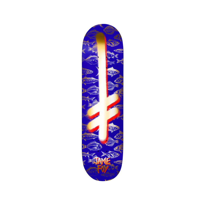 Foy Gang Logo Fishes Deck 8.0&quot;