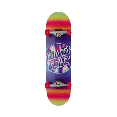 Iridescent Dot Large Sk8 Complete 8.25&quot;