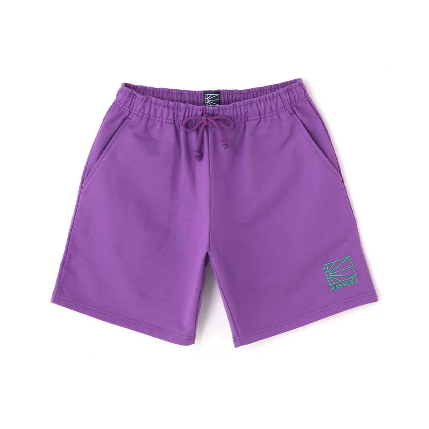 Logo Shorts Knit - Purple